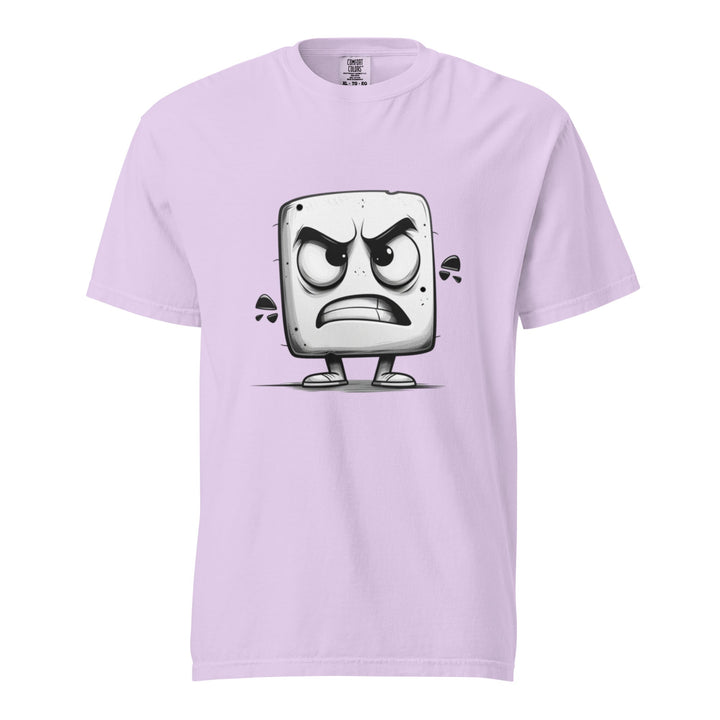 "Livid Little Block" garment-dyed heavyweight t-shirt - Tops & Tees - T-Shirts Polendo Design