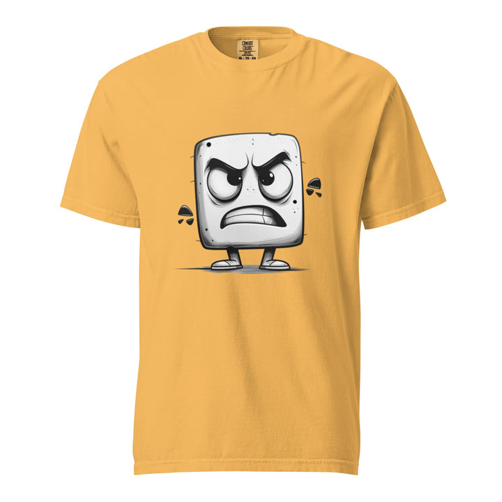 "Livid Little Block" garment-dyed heavyweight t-shirt - Tops & Tees - T-Shirts Polendo Design