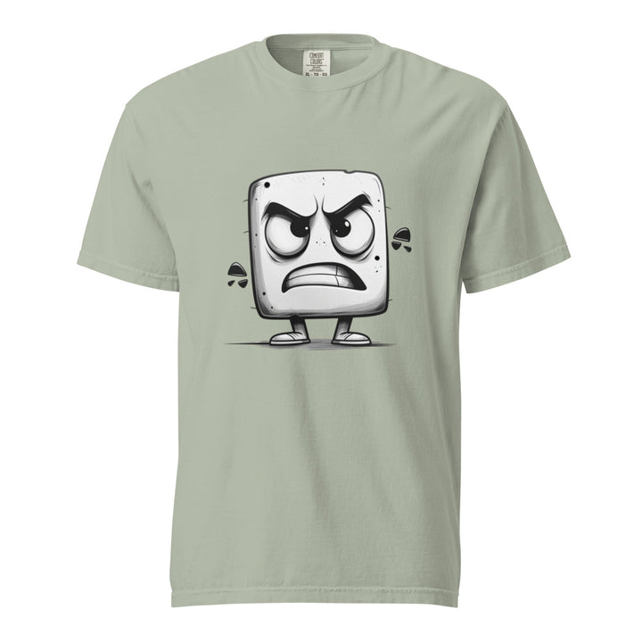 "Livid Little Block" garment-dyed heavyweight t-shirt - Tops & Tees - T-Shirts Polendo Design