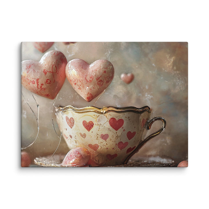 “Love Is Brewing” Canvas - Polendo Design