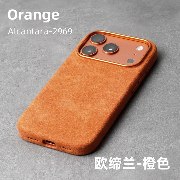 Magnetic Suede Phone Case with Full Coverage Protection - Polendo Design