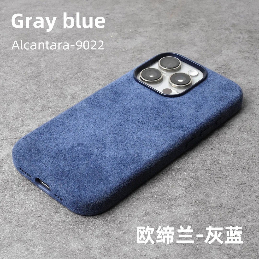 Magnetic Suede Phone Case with Full Coverage Protection - Polendo Design