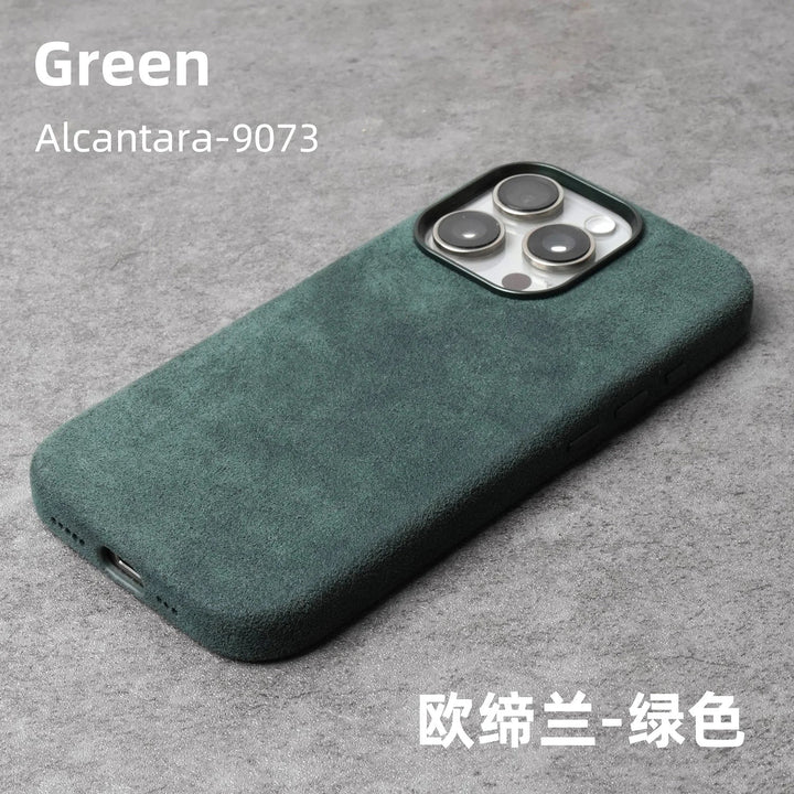 Magnetic Suede Phone Case with Full Coverage Protection - Polendo Design