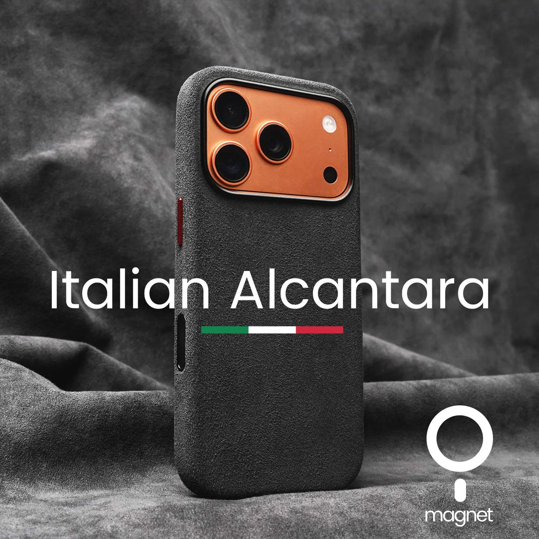 Magnetic Suede Phone Case with Full Coverage Protection - Polendo Design