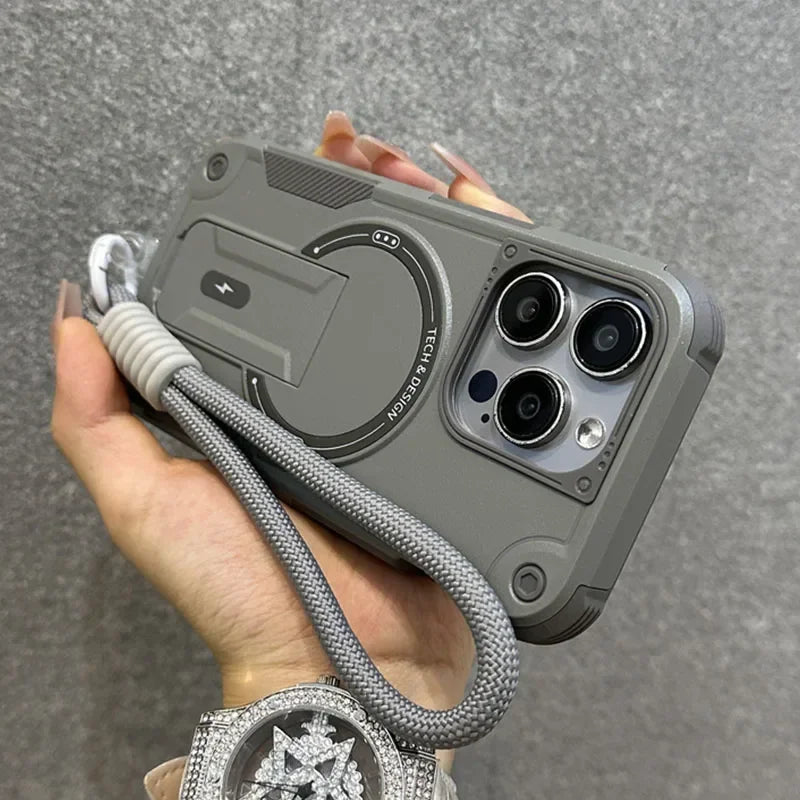 Magnetic Wireless Charging Phone Case for iPhone 12–17 - Polendo Design