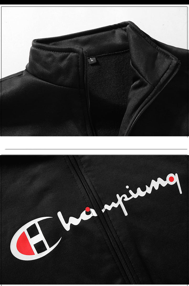 Men's Sweaters Set Cardigan Sweater Coat Sweatshirts Three Set - Polendo Design