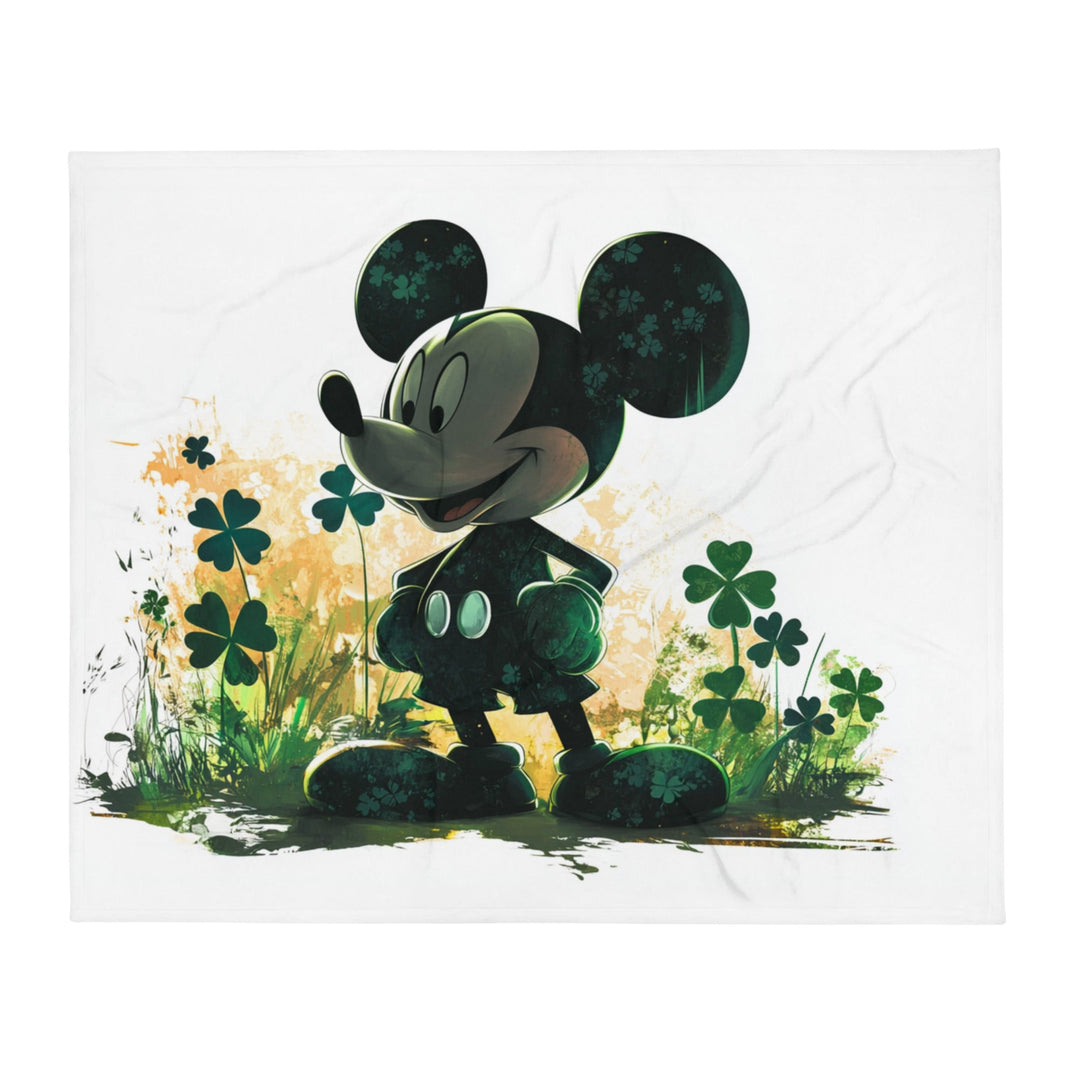 "Mouse Luck" Throw Blanket - Polendo Design