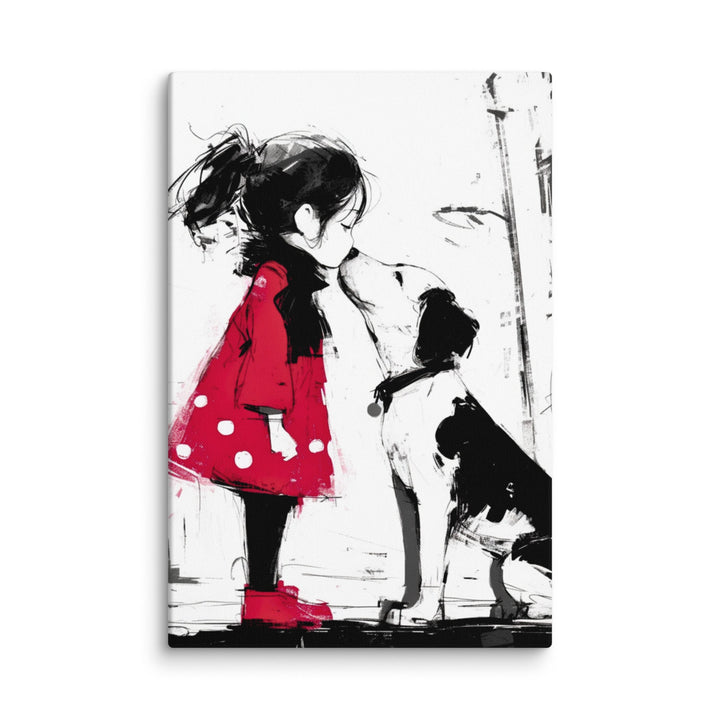 "My Dog and I" Canvas - Polendo Design