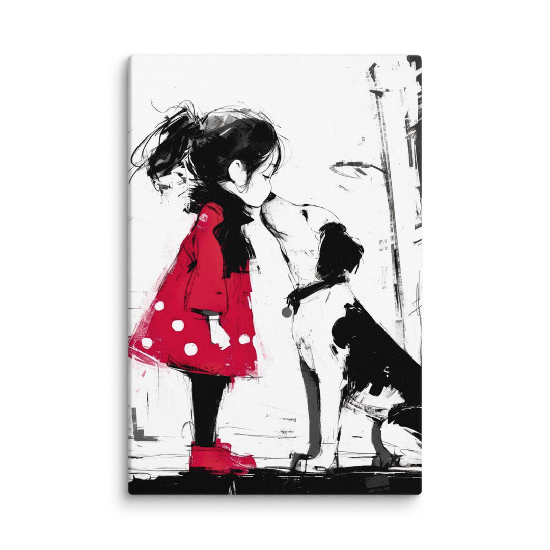 "My Dog and I" Canvas - Polendo Design