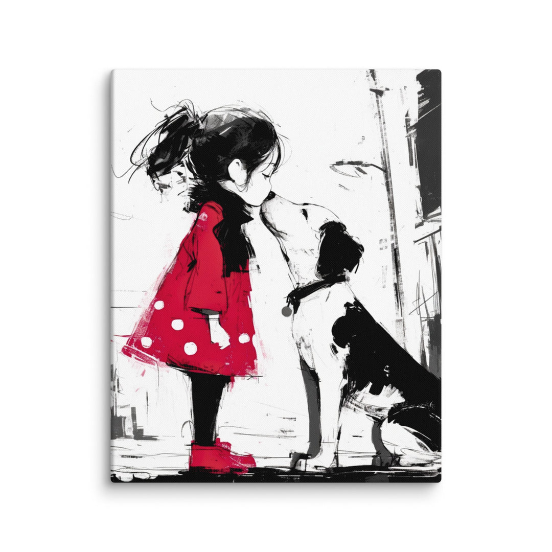 "My Dog and I" Canvas - Polendo Design