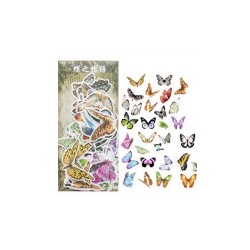 Flower Plants Illustration Stationery Stickers - Polendo Design