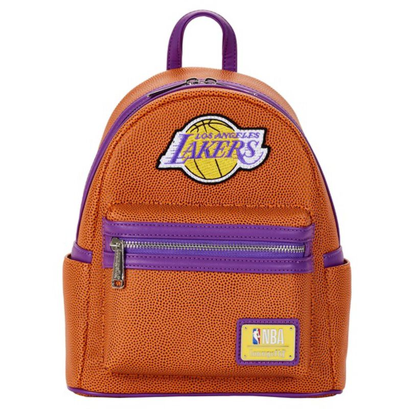 NBA Los Angeles Lakers Basketball Logo Mini Backpack - Polendo Design