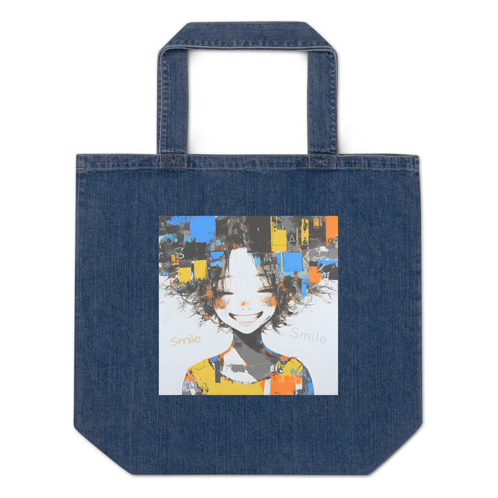 Organic denim tote bag - Polendo Design