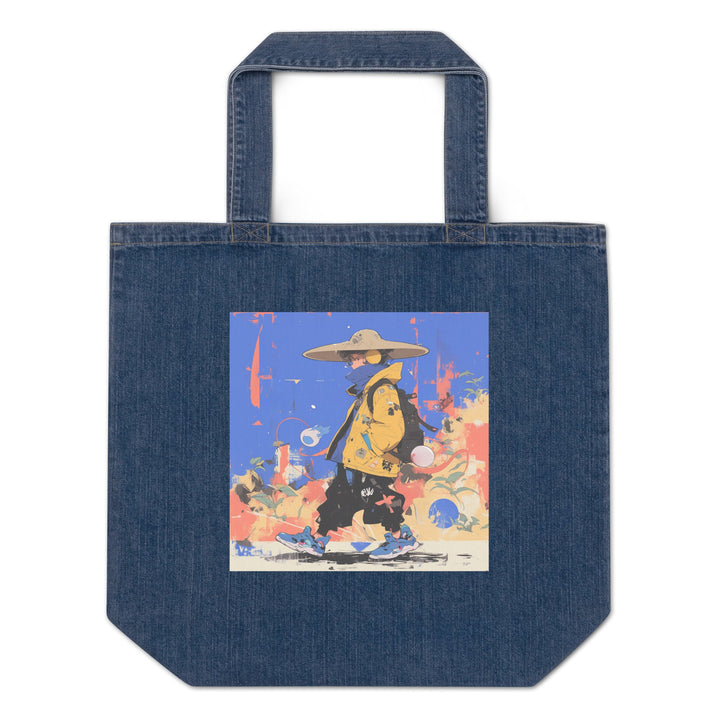 Organic denim tote bag - Polendo Design