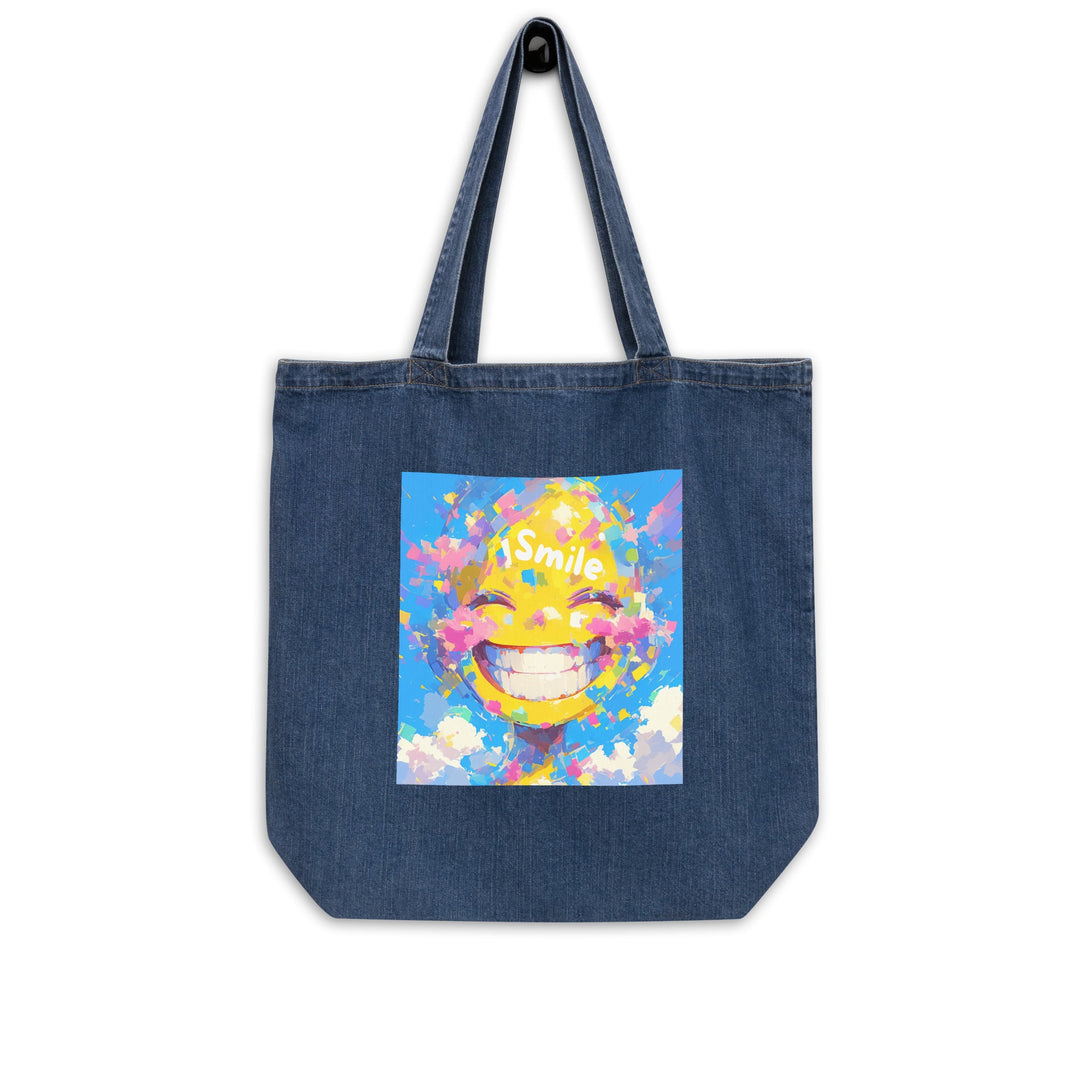 Organic denim tote bag - Polendo Design