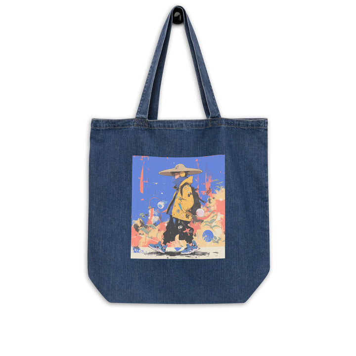 Organic denim tote bag - Polendo Design