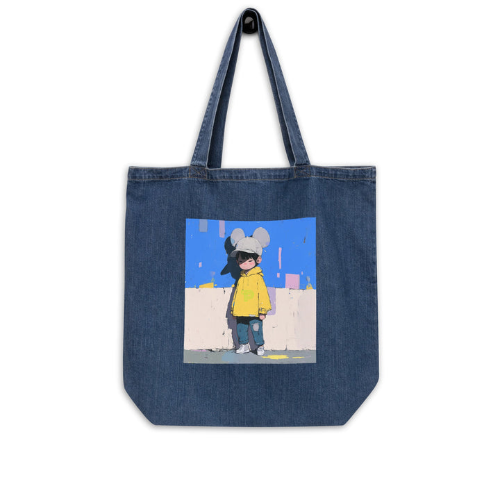 Organic denim tote bag - Polendo Design