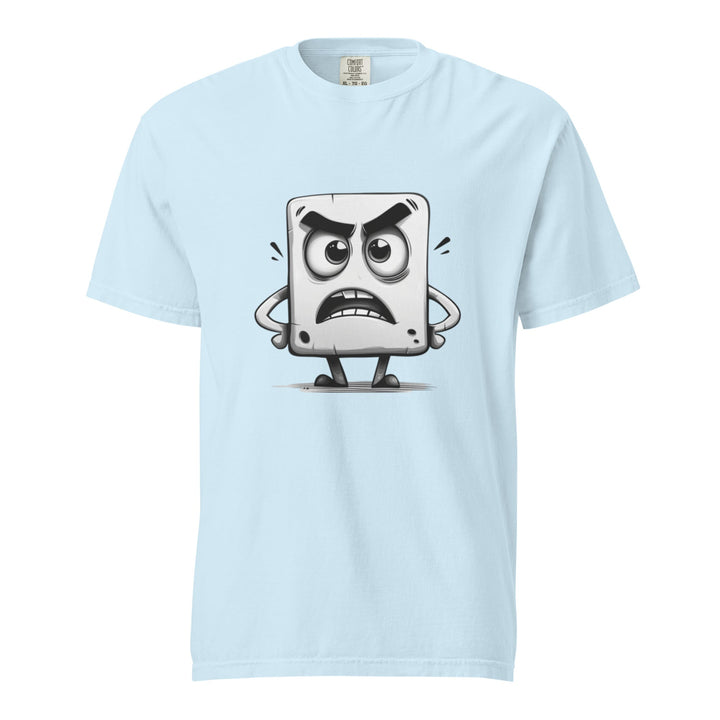 "Over-It-Little-Block" garment-dyed heavyweight t-shirt - Polendo Design Tops & Tees - T-Shirts