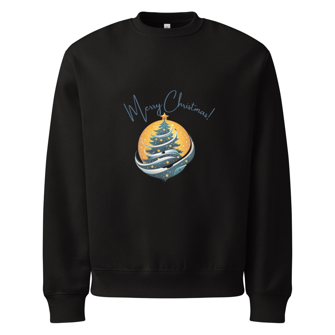 "Merry Christmas Tree" heavyweight sweatshirt - Polendo Design Tops/Sweatshirts & Hoodies
