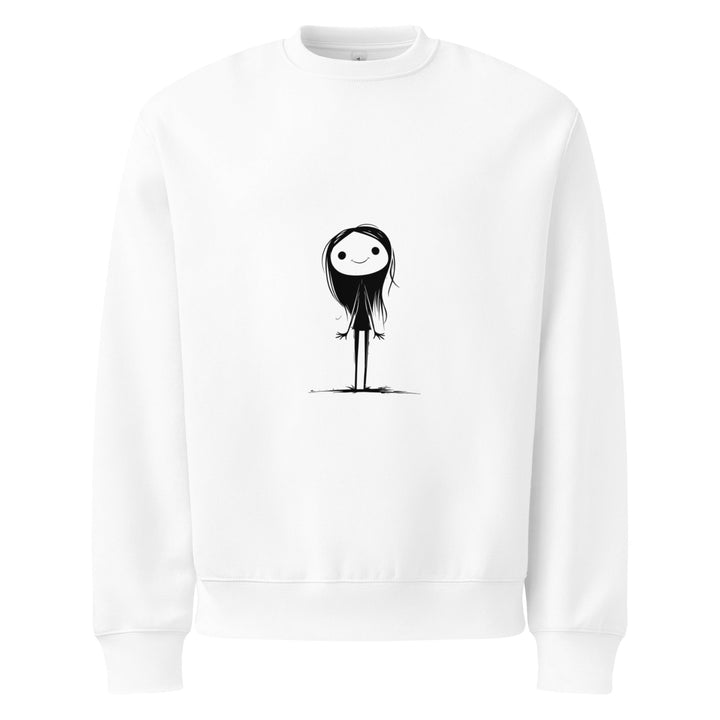 "Happy Girl" heavyweight sweatshirt - Polendo Design Tops/Sweatshirts & Hoodies