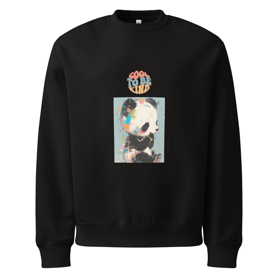"Cool to Be Kind" Heavyweight Sweatshirt - Polendo Design Tops/Sweatshirts & Hoodies