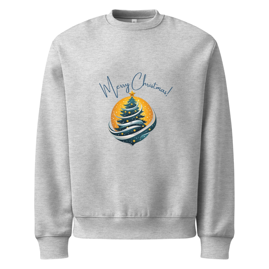 "Merry Christmas Tree" heavyweight sweatshirt - Polendo Design Tops/Sweatshirts & Hoodies