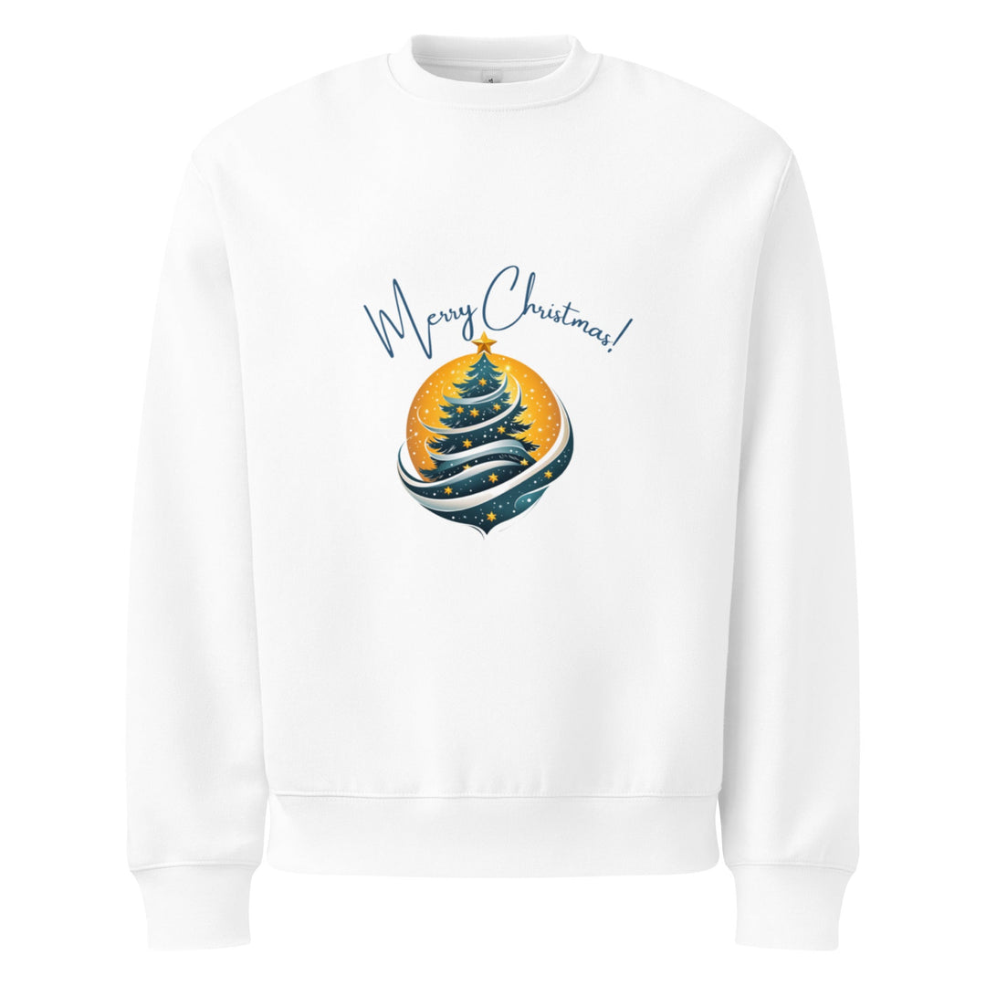 "Merry Christmas Tree" heavyweight sweatshirt - Polendo Design Tops/Sweatshirts & Hoodies
