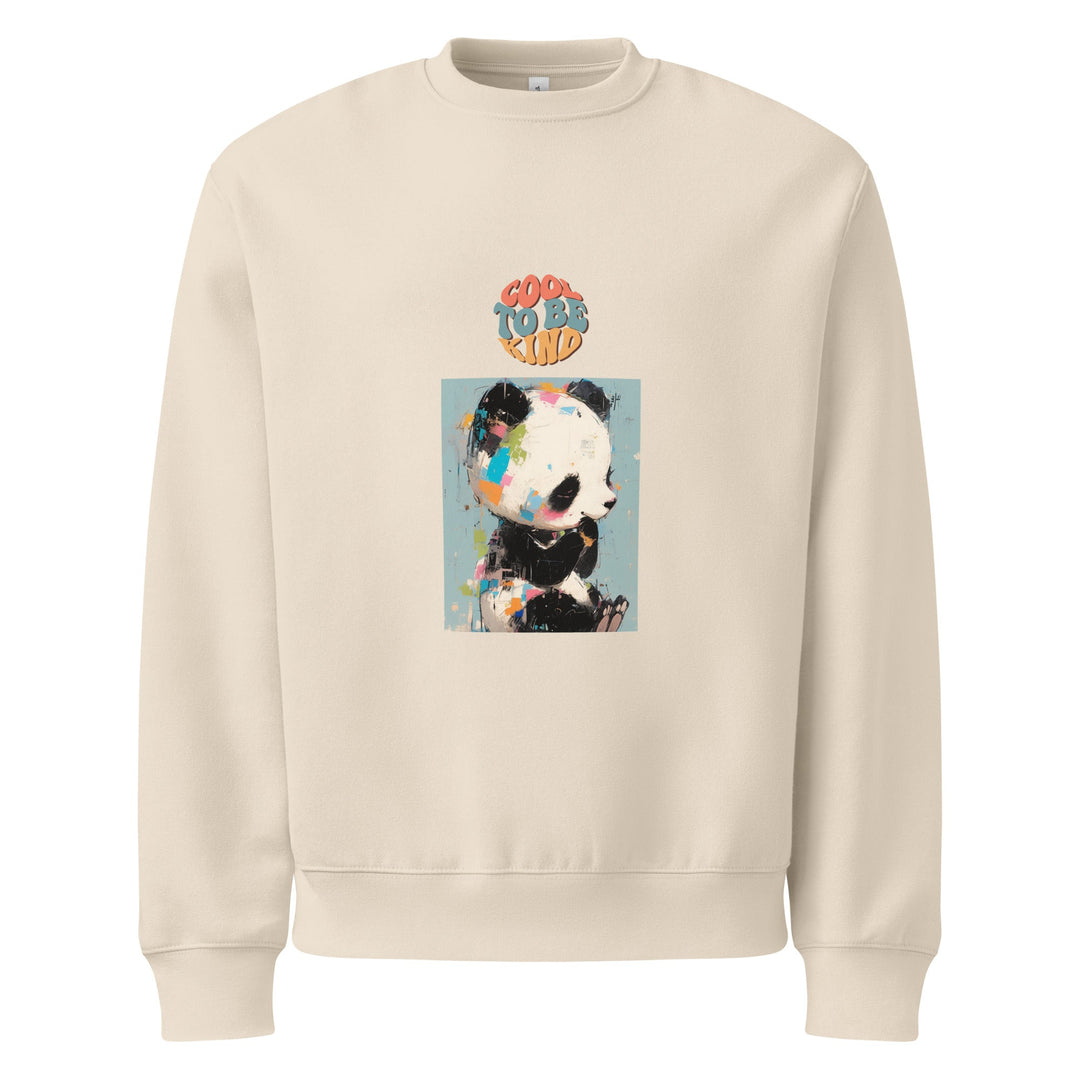"Cool to Be Kind" Heavyweight Sweatshirt - Polendo Design Tops/Sweatshirts & Hoodies