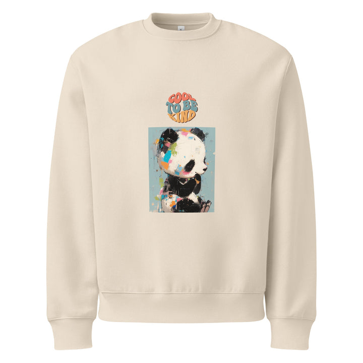 "Cool to Be Kind" Heavyweight Sweatshirt - Polendo Design Tops/Sweatshirts & Hoodies