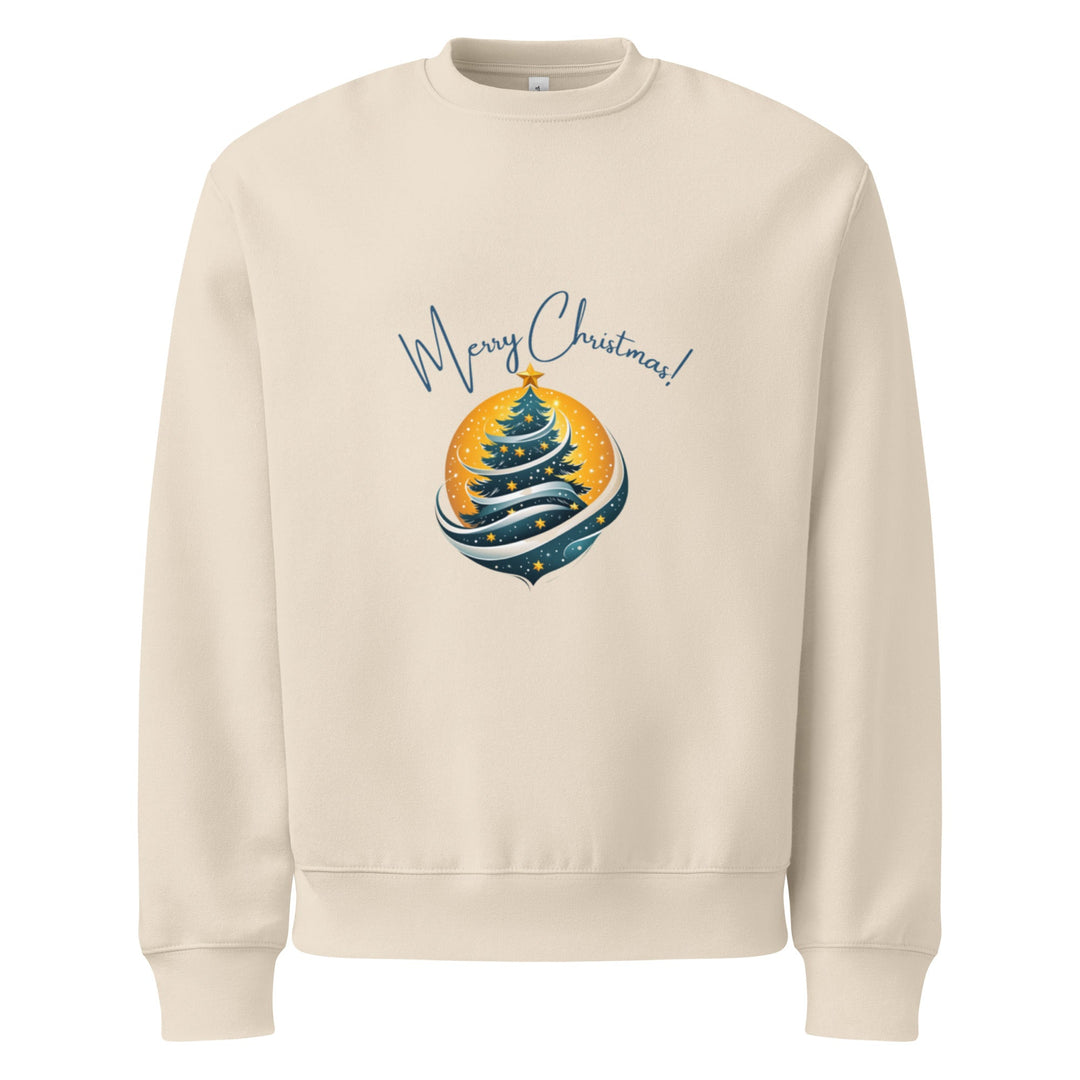 "Merry Christmas Tree" heavyweight sweatshirt - Polendo Design Tops/Sweatshirts & Hoodies
