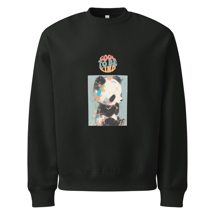 "Cool to Be Kind" Heavyweight Sweatshirt - Polendo Design Tops/Sweatshirts & Hoodies
