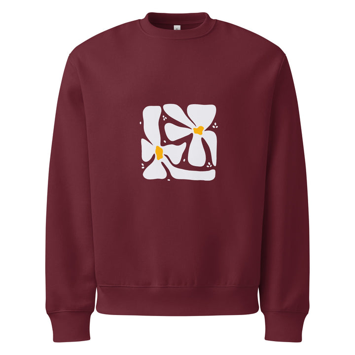 "Blooming" heavyweight sweatshirt - Polendo Design Tops/Sweatshirts & Hoodies