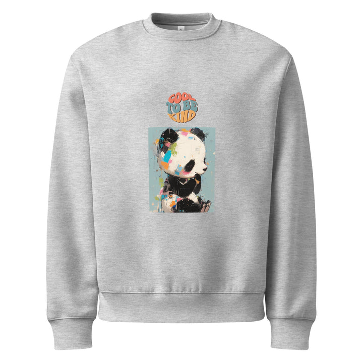 "Cool to Be Kind" Heavyweight Sweatshirt - Polendo Design Tops/Sweatshirts & Hoodies