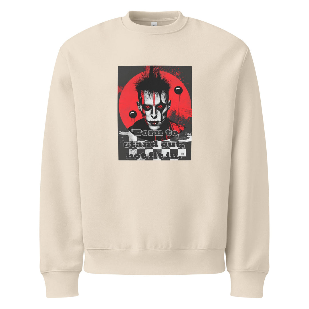 "Born to Stand out" heavyweight sweatshirt - Polendo Design Tops/Sweatshirts & Hoodies