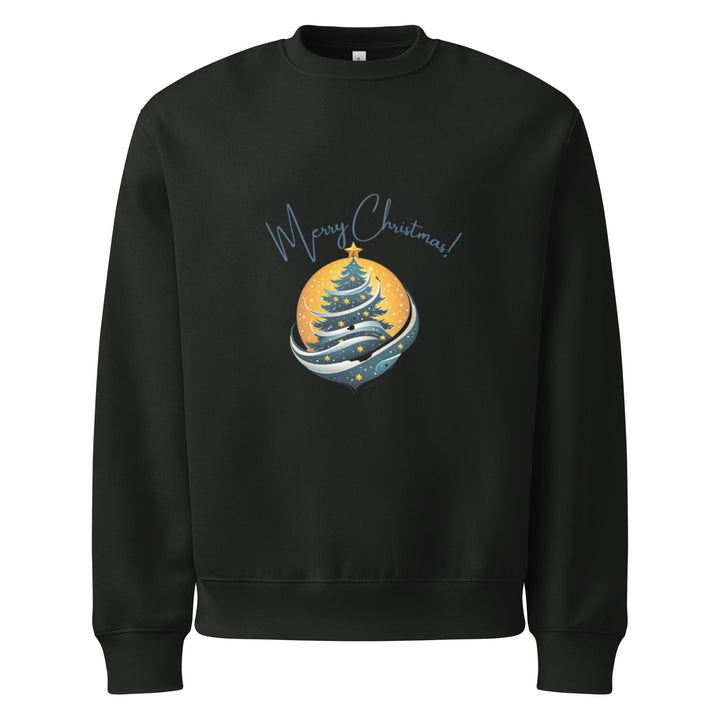 "Merry Christmas Tree" heavyweight sweatshirt - Polendo Design Tops/Sweatshirts & Hoodies