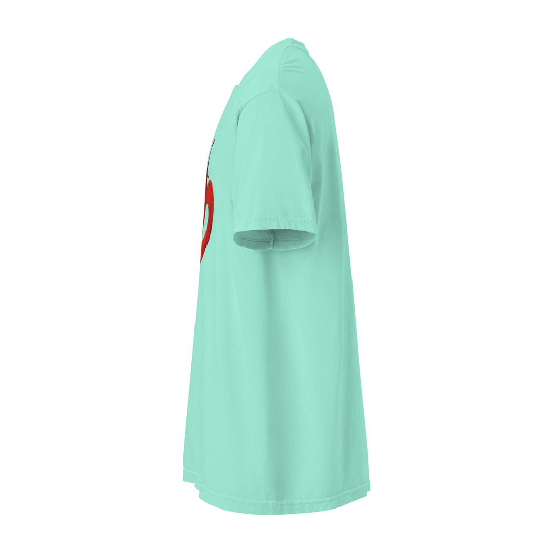 "Pierced-Love" garment-dyed heavyweight t-shirt - Polendo Design Tops & Tees - T-Shirts