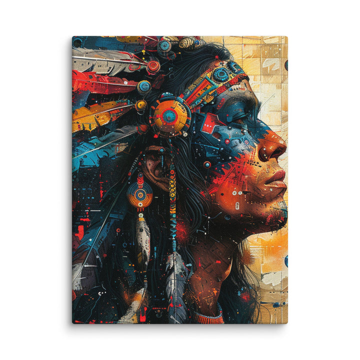 "Profile in Color" Canvas - Polendo Design