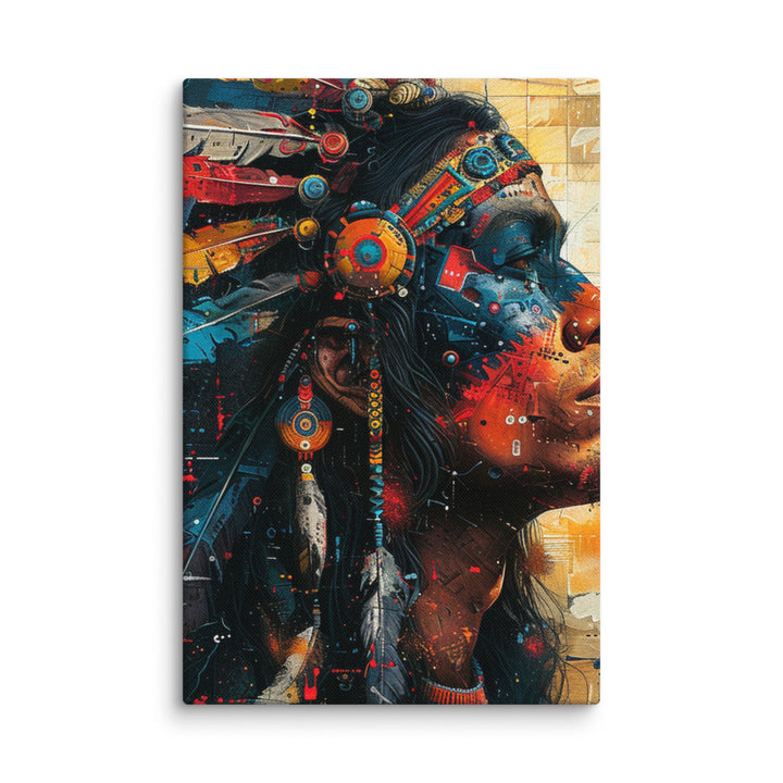 "Profile in Color" Canvas - Polendo Design