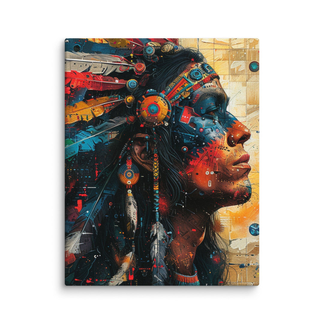 "Profile in Color" Canvas - Polendo Design