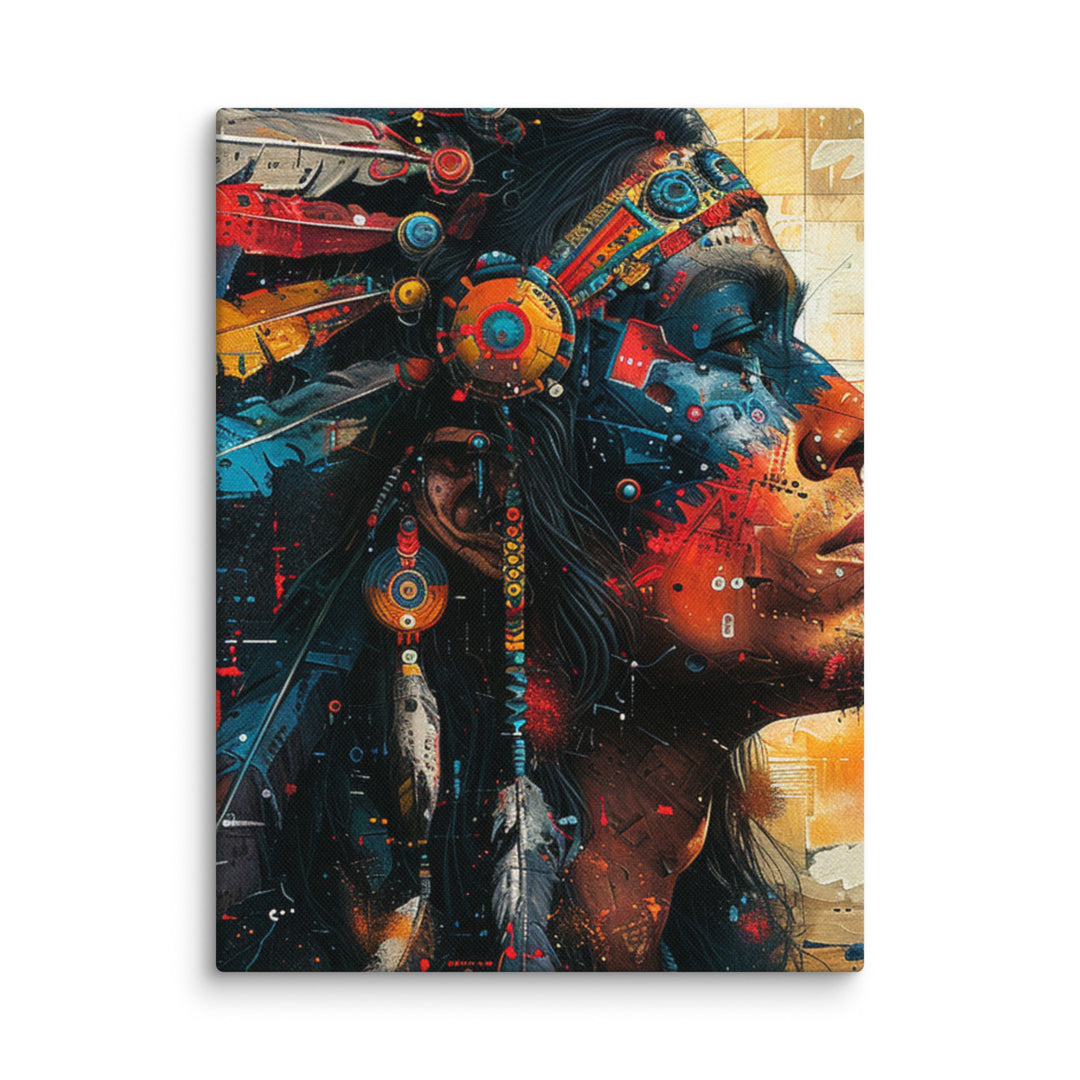 "Profile in Color" Canvas - Polendo Design