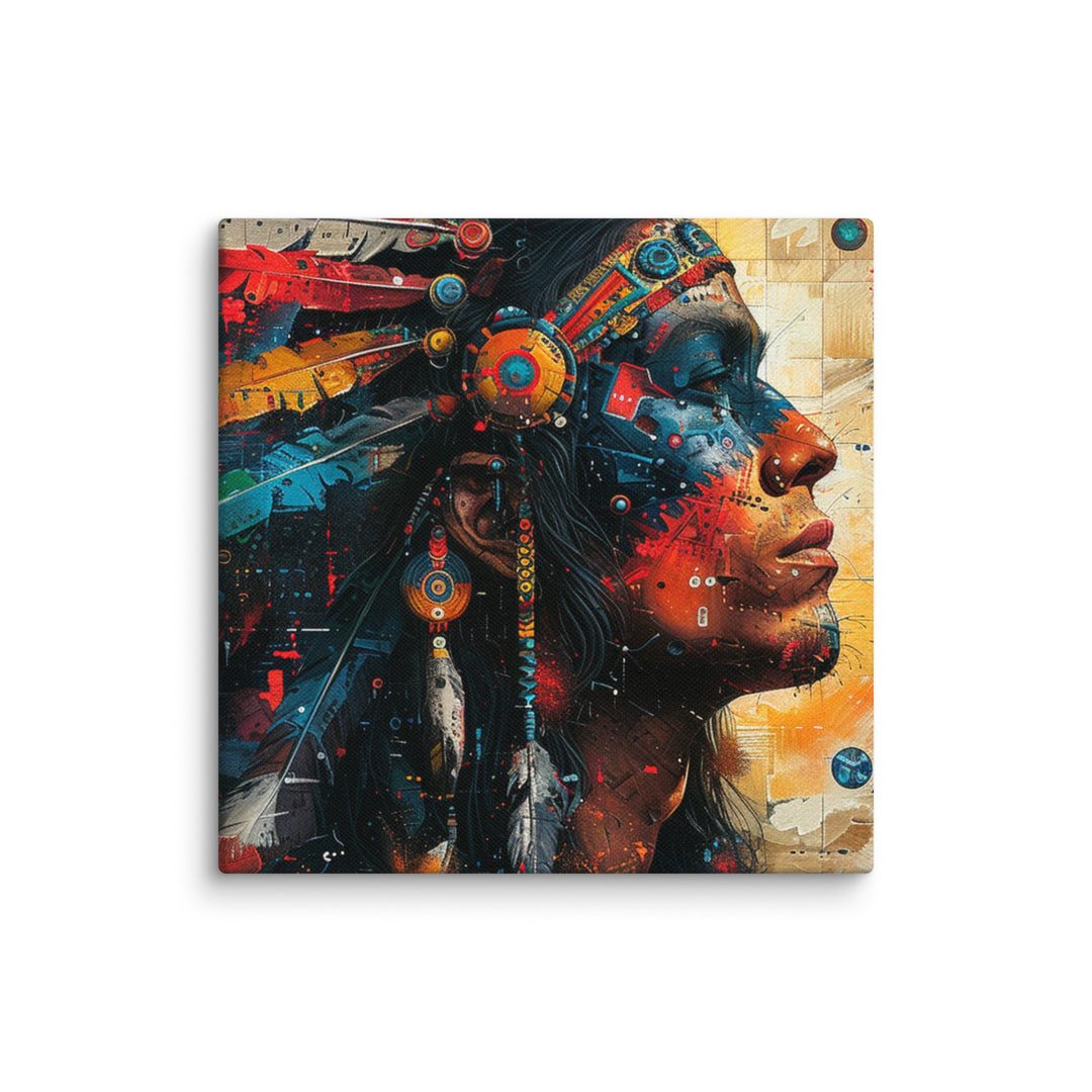 "Profile in Color" Canvas - Polendo Design