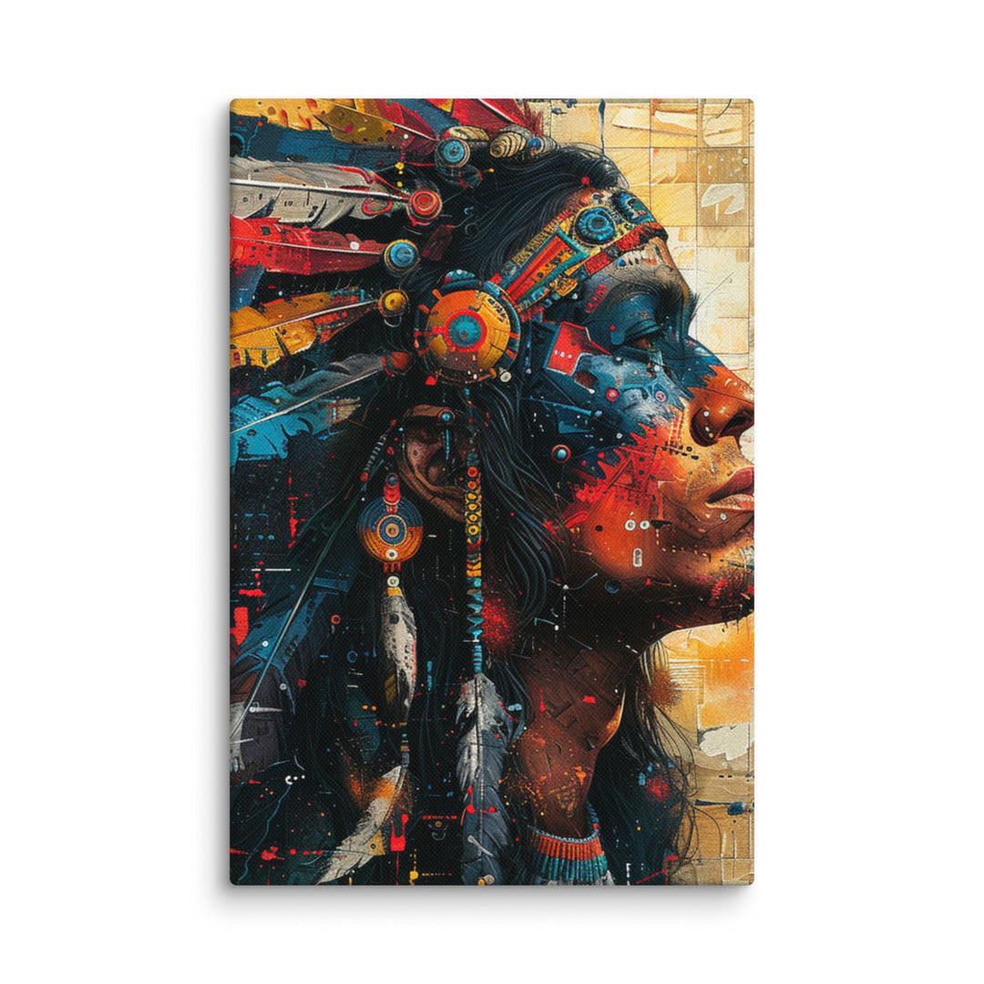 "Profile in Color" Canvas - Polendo Design