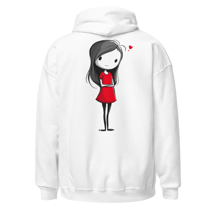 Quiet little Love Unisex Hoodie - Polendo Design cute love hoodie