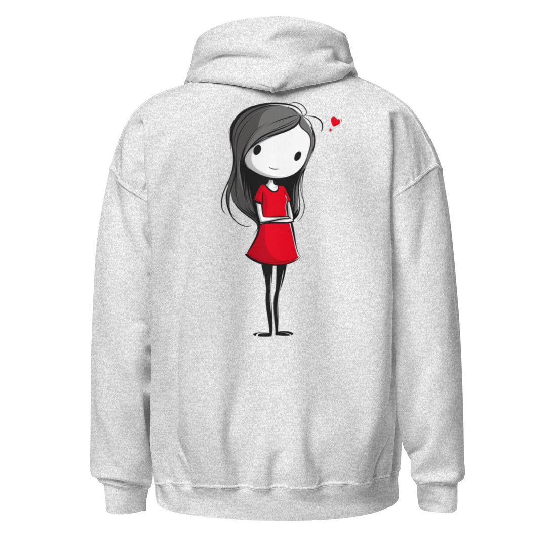 Quiet little Love Unisex Hoodie - Polendo Design cute love hoodie