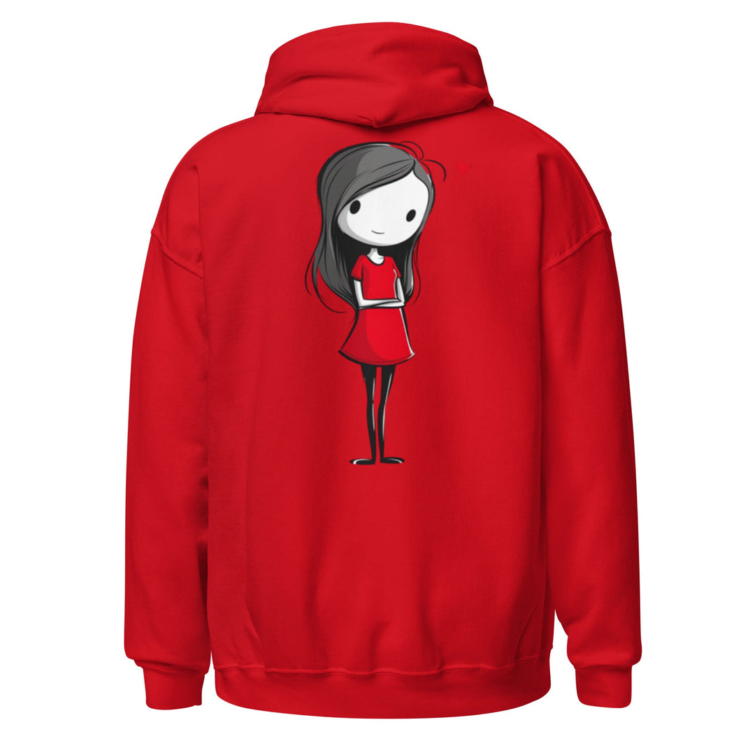 Quiet little Love Unisex Hoodie - Polendo Design cute love hoodie