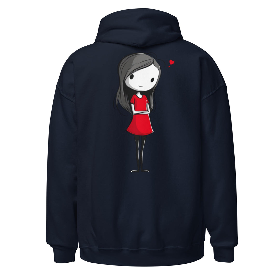 Quiet little Love Unisex Hoodie - Polendo Design cute love hoodie