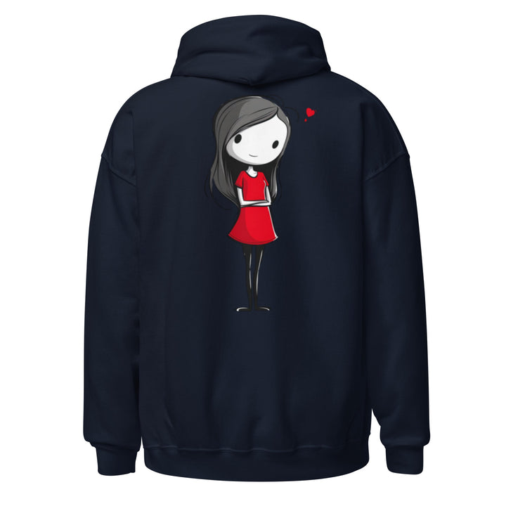 Quiet little Love Unisex Hoodie - Polendo Design cute love hoodie