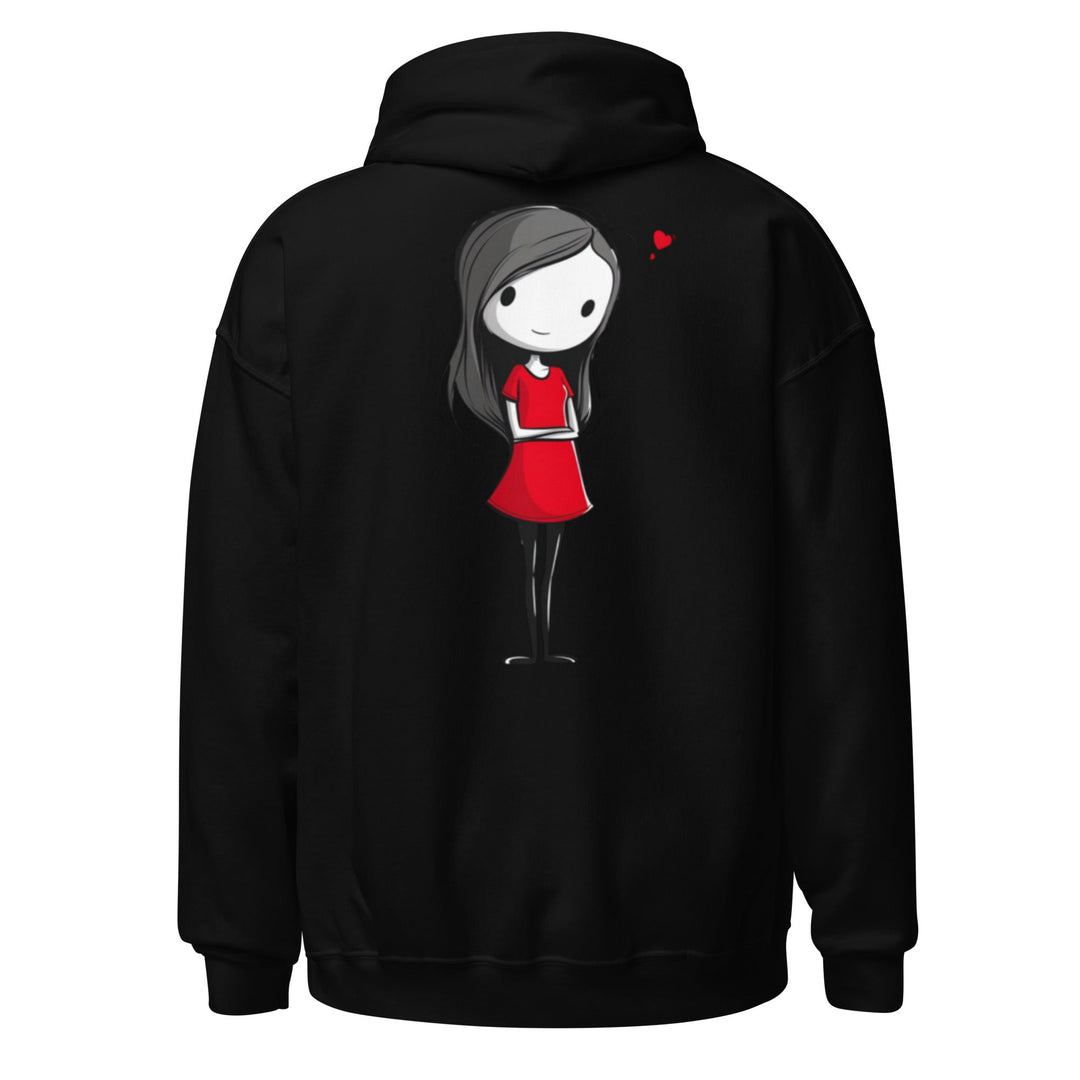 Quiet little Love Unisex Hoodie - Polendo Design cute love hoodie