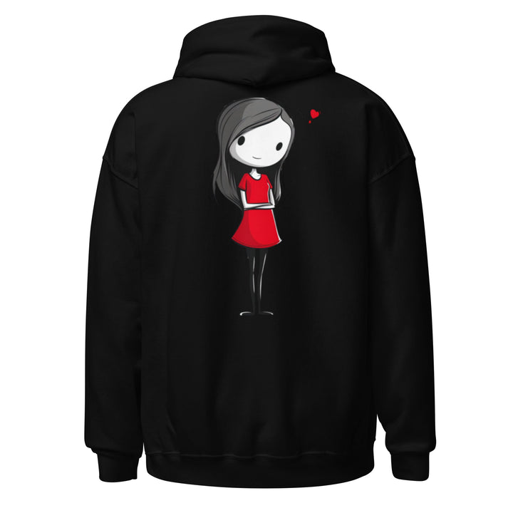 Quiet little Love Unisex Hoodie - Polendo Design cute love hoodie