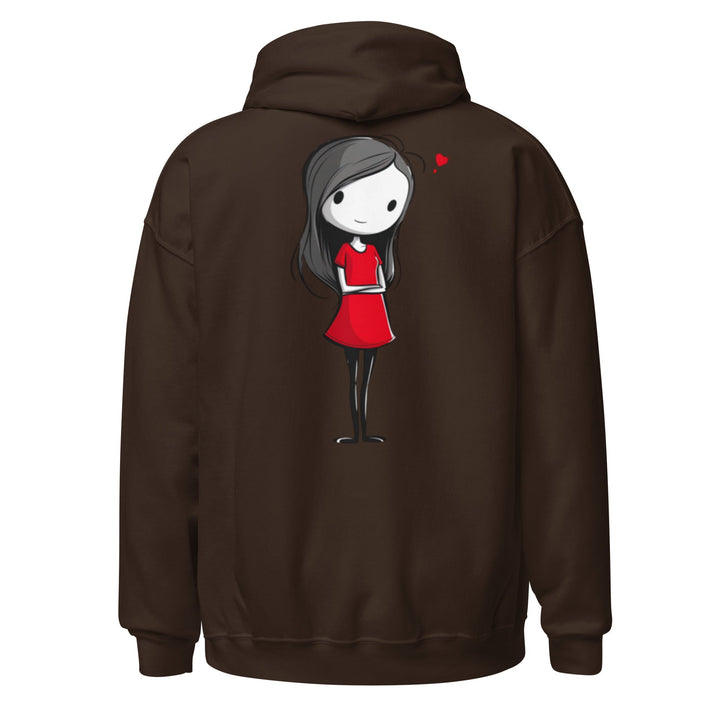 Quiet little Love Unisex Hoodie - Polendo Design cute love hoodie